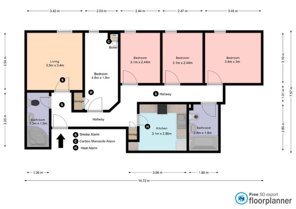 The Law, Has 4 Rooms With Tvs, 2 Bathrooms, Central, Free Parking, Fully Equipped, Contractor And Trades Favourite, 5 Mins To Centre - Long Stays, Invoice And Reduced Price Are Only Via Sunrise Short Lets Dundee Exteriér fotografie
